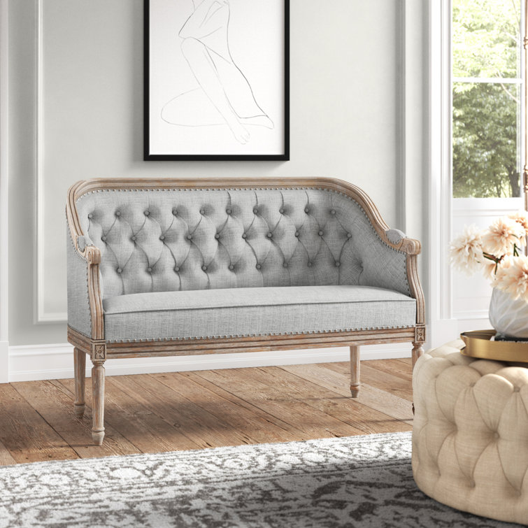 Wayfair grey deals loveseat